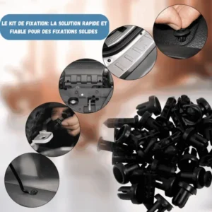 Kit De Fixation Pour Panneau De Garniture,pare-choc Et Carrosserie De Voiture